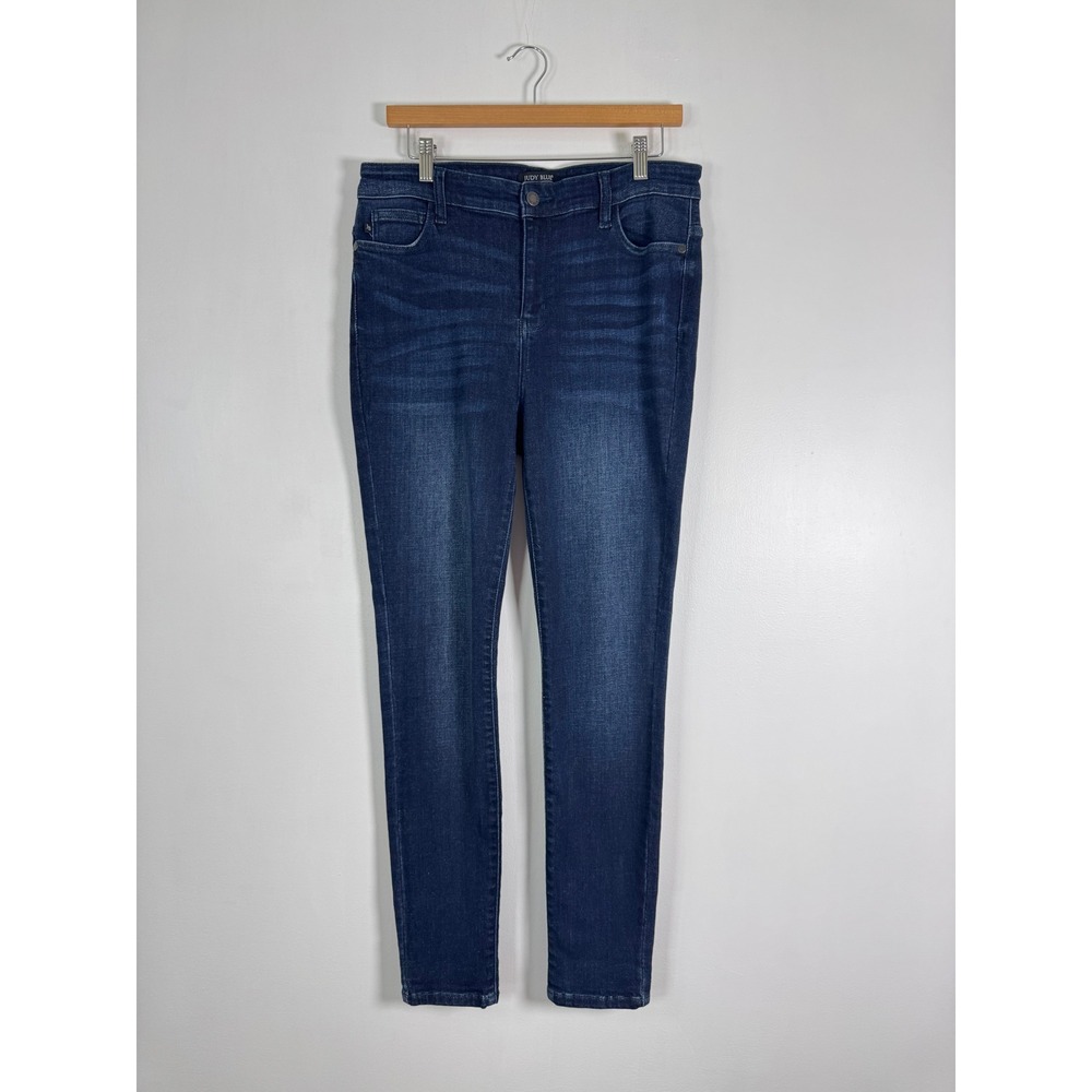 Classic Judy Blue Womens 13/31 Skinny Fit Jeans Dark Wash Indigo High Rise‎